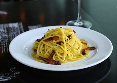 Roma-Nord-Bistro-pasta-with-pancetta